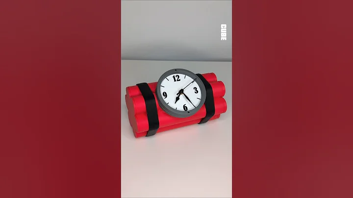 3D Printed Dynamite Clock