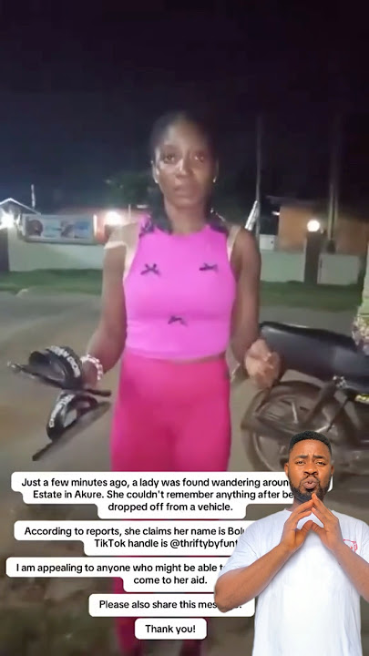 She was seen wandering around ijapu estate in Akure, some say ¥ahoo boys don use am   #fyp #govira