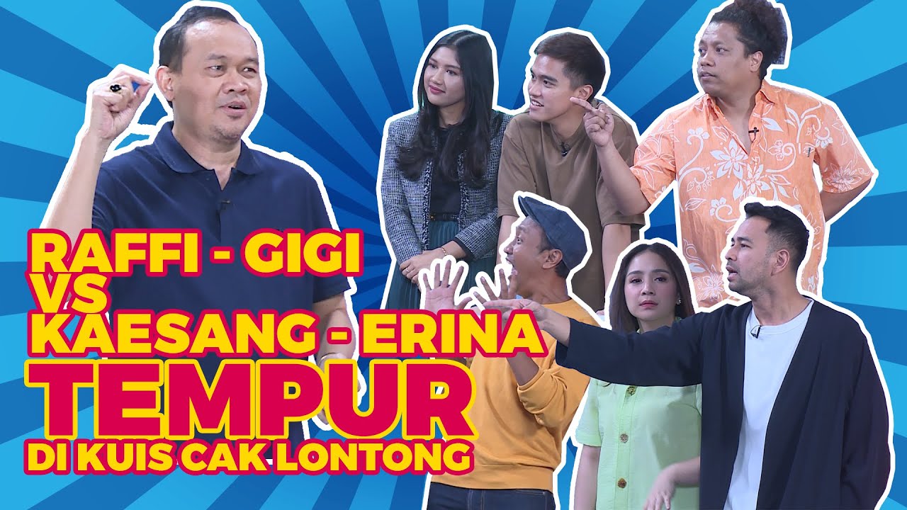 RAFFI GIGI KENA MENTAL LAWAN CAK LONTONG