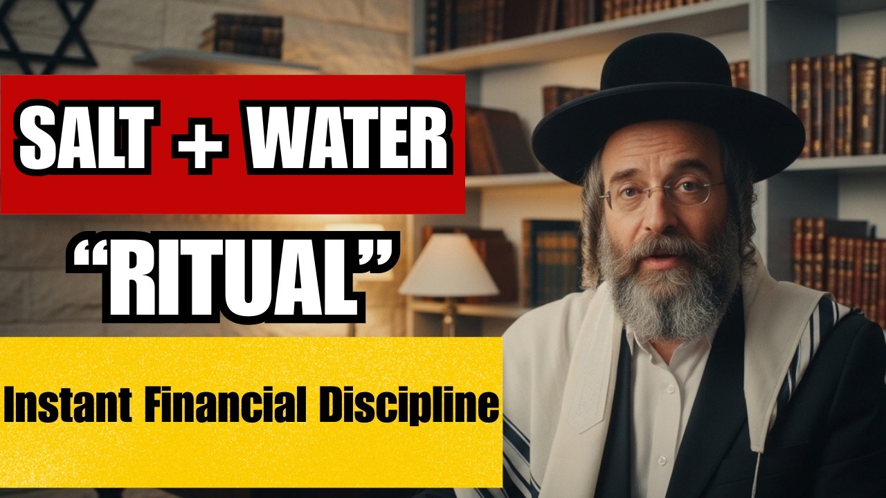 Ancient SALT Covenant: Jewish Millionaires' Hand Purification Ritual Before Touching Money