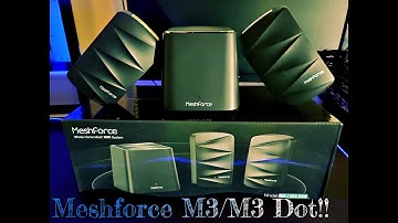 Mesh wifi 2020 | Meshforce M3 setup and test!
