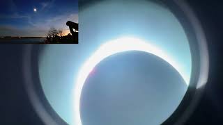 Total solar eclipse - Cornwall, Ontario. April 8, 2024.