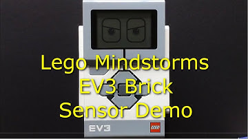 Lego Mindstorms EV3 31313 Sensor Demo