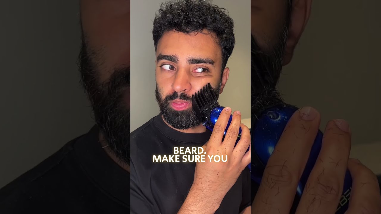 How To TRIM Your Beard At Home DIY Tutorial Balance Male Grooming Shorts