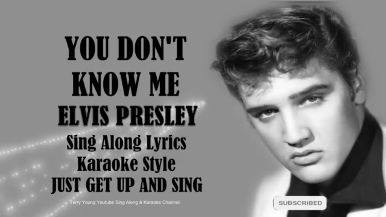 Elvis Presley you know i cant be found. Hell s greatest dad sing