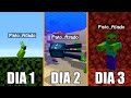 MINECRAFT pero CADA DÍA me TRANSFORMO en un MOB DIFERENTE