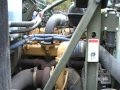 Cab Ride in Oshkosh MTVR MK31 with Caterpillar C12 motor, pulling a CAT D6