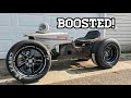 Turbocharged 660cc Drag Built Lawn Mower - Pt 2