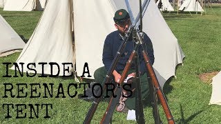 Inside a Reenactor's Tent