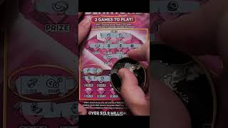 WINS for NICE PROFIT! 💎 Pink Diamond Lottery Scratch Off Ticket! 💰 #lottery #winner