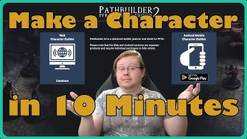 Quick Guide to Character Creation for Pathfinder 2e