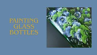 PAINTING GLASS BOTTLES | DIY | Glass Painting | Painting Flowers | Aressa1 | 2026