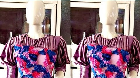 Asymmetric Yoke with Fullness (Slash and Spread)