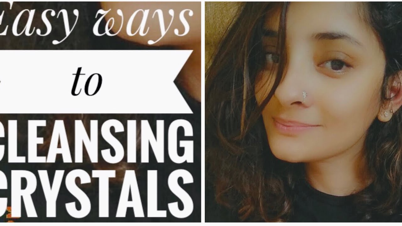 HOW TO CLEANSE AND CHARGE YOUR CRYSTALS AT HOME | EASY WAYS - YouTube
