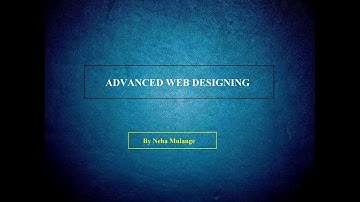 Advanced Web Designing (Program for FORM of different types of input)