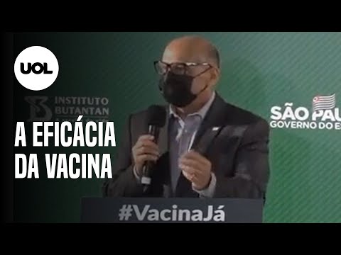 Coronavac: Dimas Covas garante que a vacina do Butantan é a mais eficaz até o momento