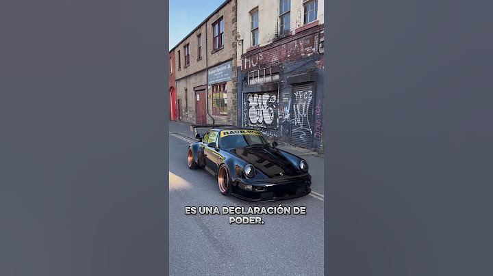 PORSCHE 964 ¿ DE SERIE O RWB? #porsche #rwb #tuning #cars #automobile #shorts