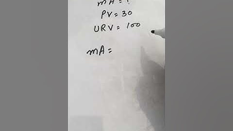temperature transmitter mA to percentage conversion