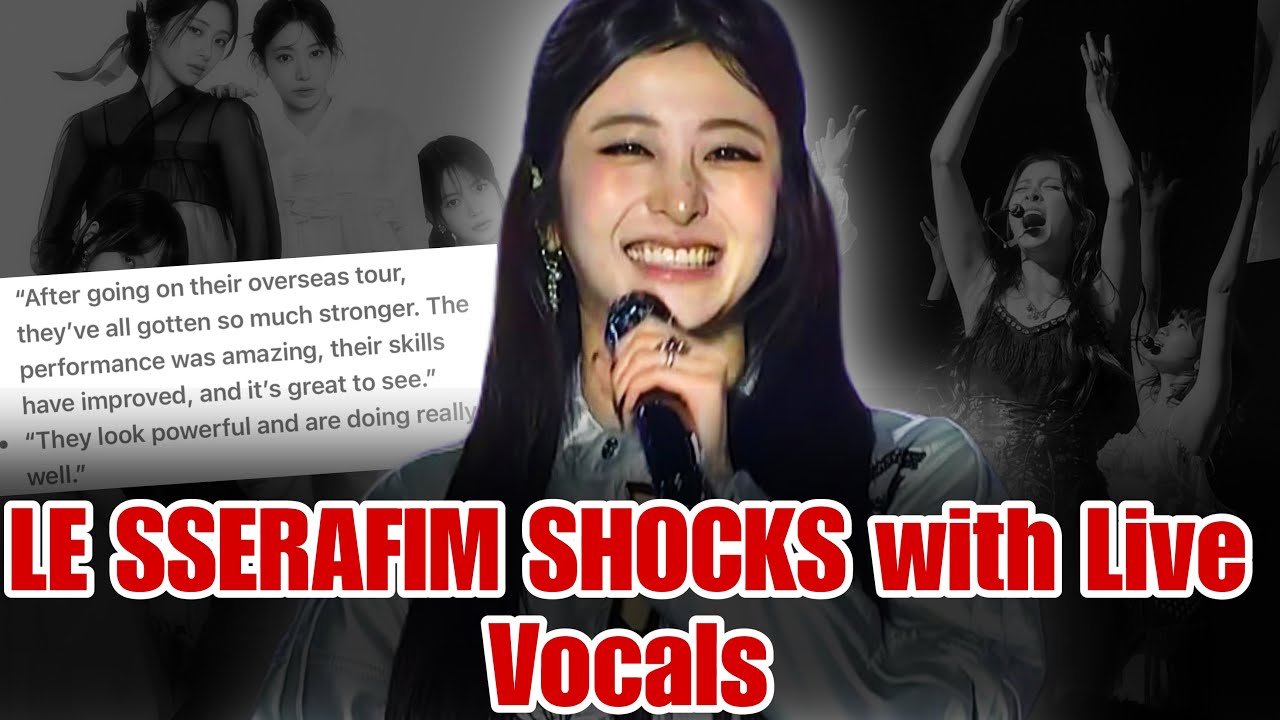 Живой вокал LE SSERAFIM на культурном мероприятии получил похвалу от пользователей сети