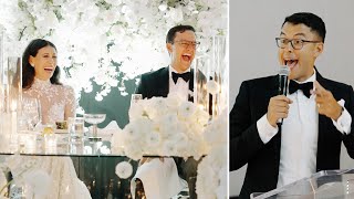 This best man speech had the couple in stitches | Hilarious speech by the brother of the groom