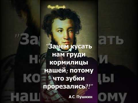 Цитаты Пушкина о