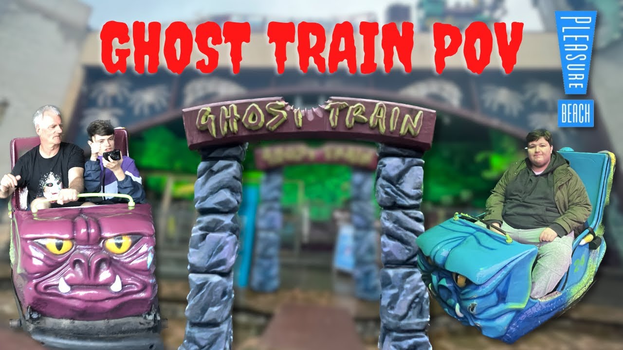 Ghost Train POV Pleasure Beach Blackpool England UK YouTube
