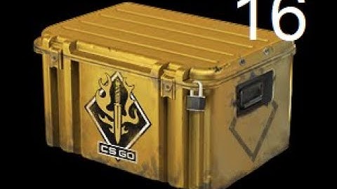 opening a csgo case every day until i get a gold day 16