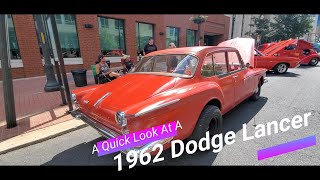 1962 Dodge Lancer A Quick Look