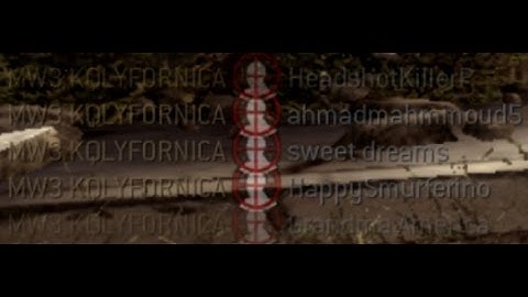 CoD MW3: x22 - Full RAGE show.