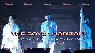 [FANCAM] HORIZON - THE BOYZ [ZENERATION II THE BOYZ WORLD TOUR in JAKARTA - 24082024]