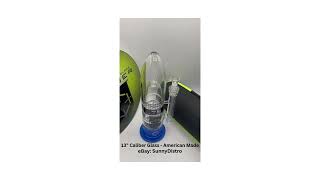 American Made 13 Glass Bong Thick 75 Caliber Water Pipe on eBay - SunnyDistro