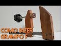 Como fazer GRAMPO F de madeira - F-Clamp #FaçaVocêMesmo #DIY