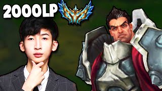 This is how 2000 LP Challenger Xiao Chao Meng plays Darius (Super Chinese Server)