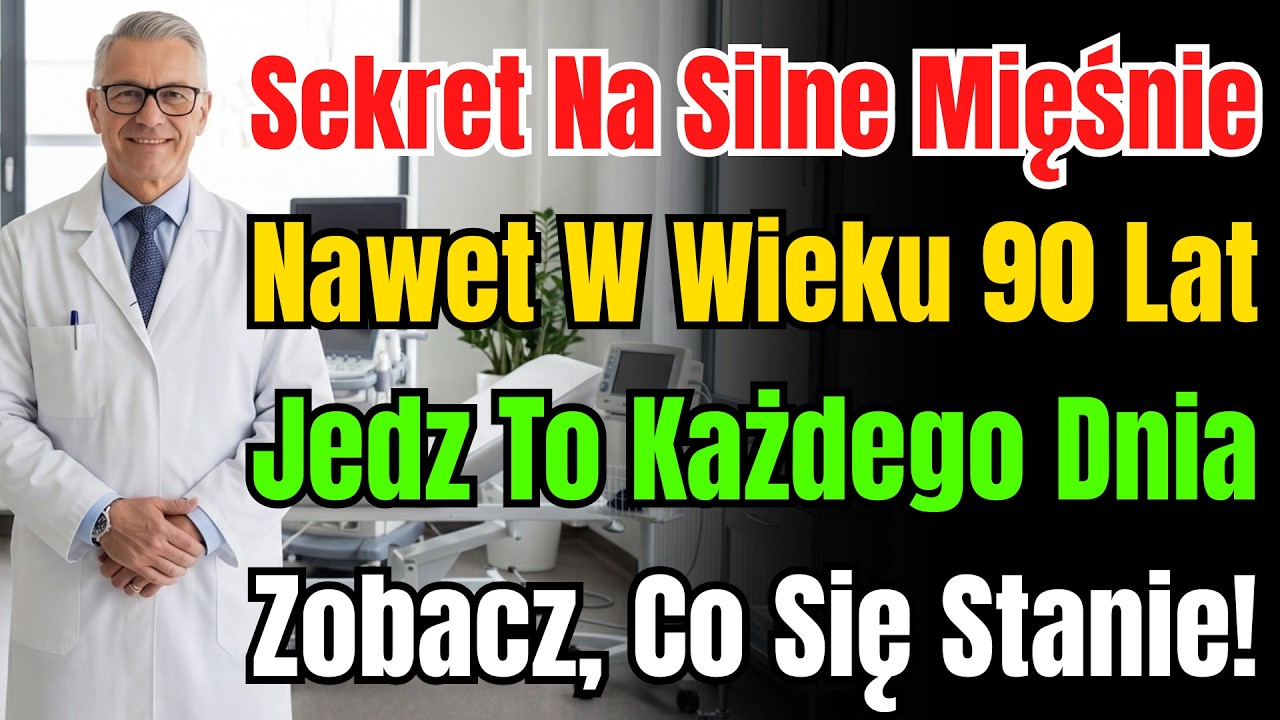Lepsze Niż Odżywka Białkowa! To Jedzenie Skutecznie Zatrzymuje Utratę Mięśni Po 60-tce.