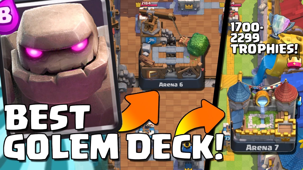 Suggestions on my golem deck? I'm in arena 7 : r/ClashRoyale