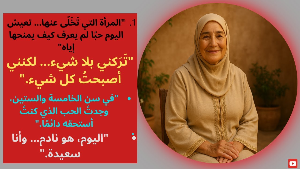 تركني بلا شيء    واليوم يندم لأنه خسر المرأة التي