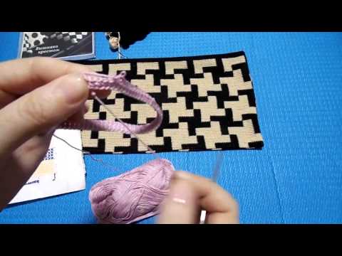 Схема подушки вязание крючком