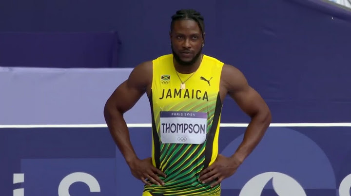 JAMAICA'S KISHANE THOMPSON WINS 100M HEAT EASILY