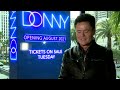 INTERVIEW: Donny Osmond on new residency at Harrah’s Las Vegas