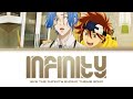 優里 (Yuuri) 「インフィニティ」 (Infinity) Ending theme of SK8 the Infinity Lyrics [Kan_Rom_Eng]