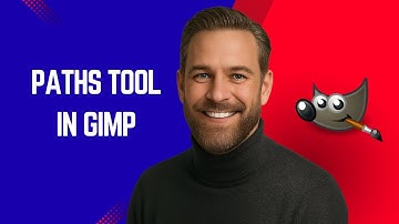 How to Use Paths Tool in GIMP - GIMP Tutorial for Beginners