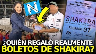 ¿Regalando Boletos Shakira? Diputada Explicada Toda Verdad Detrás