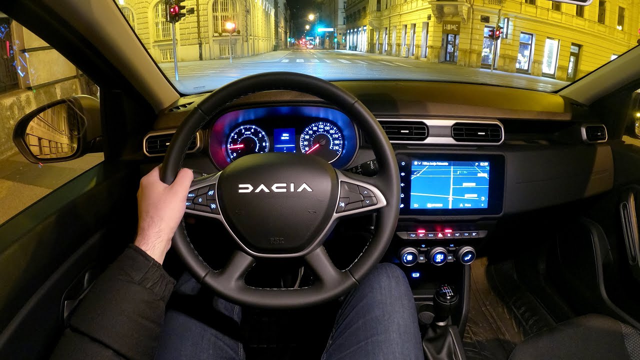 New DACIA DUSTER 2023 - NIGHT POV test drive & full REVIEW (Journey 115 ...