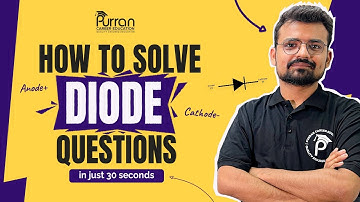How To Solve Diode Circuit Problems Under 30 secs | Best Strategy | NEET/JEE