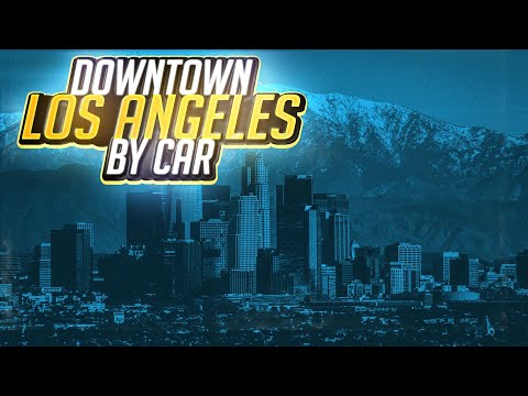 Travel by Car from Northridge to Los Angeles - Driving from Northridge to Los Angeles by Car Part 1