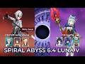 C0 Arlecchino F2P😭 & C0 Ineffa ft. C0 Columbina | Spiral Abyss Floor 12 | Genshin Impact 6.4 Luna V