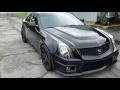 730rwhp VENGEANCE RACING BUILT CADILLAC CTS-V WALK-AROUND (CUSTOM VR CAM) NIGHT TRAIN