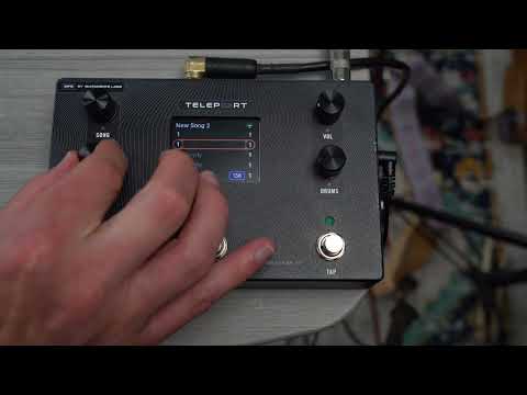 Teleport Pedal Making Your First Song