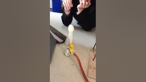 Egg in the conical flask trick FAIL