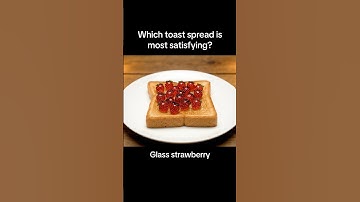 Pick Your Favorite Toast Spread ✨ Pt. 2 #asmr #satisfying #asmrsounds